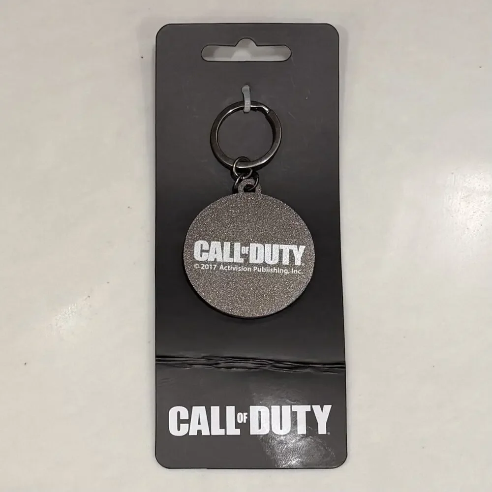 Bioworld Call of Duty WWII 2017 Metal Keychain/Ring World War II Video Game
